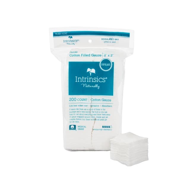 Petite Cotton-Filled Gauze 2"x2" | Intrinsics