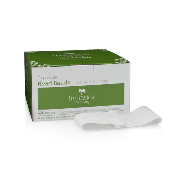 Head Bands, 2.5" x 15", White | Intrinsics