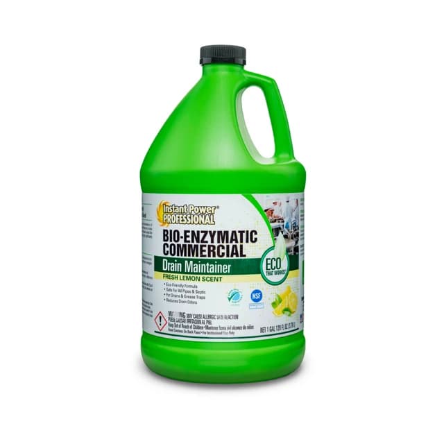Bio-Enzymatic Commercial Drain Maintainer, 1 Gallon (Case of 4) | Instant Power