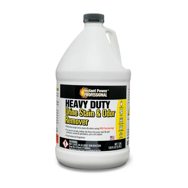 Heavy Duty Urine Stain & Odor Remover, 1 Gallon (Case of 4) | Insant Power