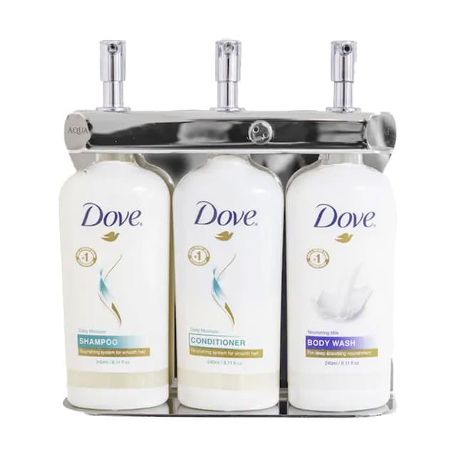 Dove Aquamenities 3 Chamber Refillable Dispenser