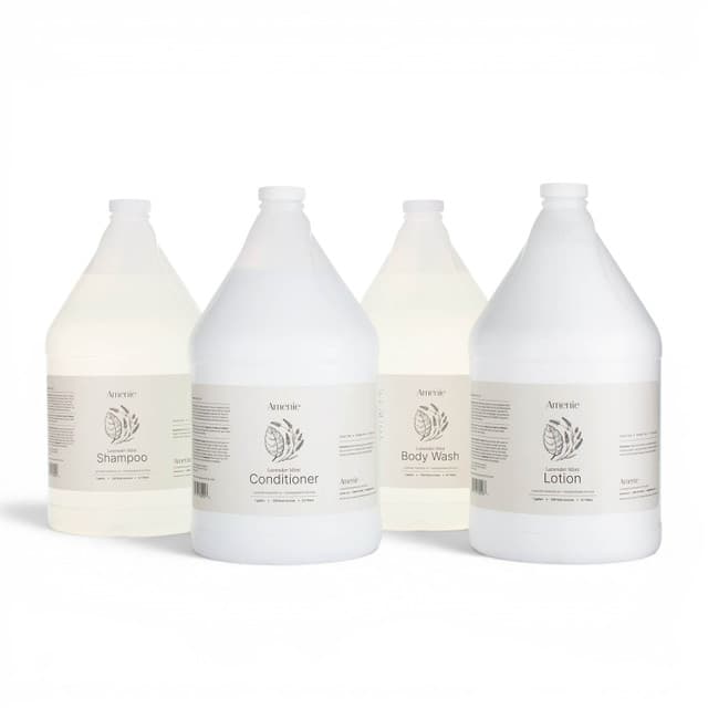 Amenie Lavender Mint Bath & Body Care Gallon Sampler Case (4/Case)