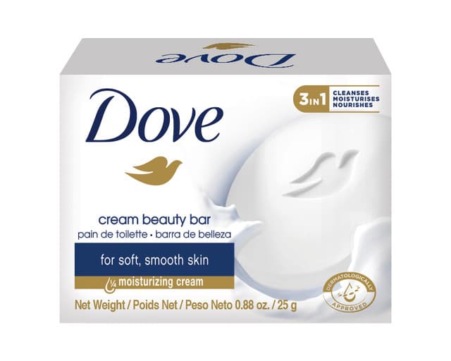 Dove Cream Body Bar Soap, .88oz, 288/Case