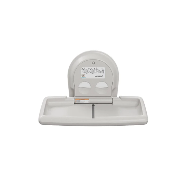 Koala Care Stainless Steel Front Horizontal Surface-Mounted Baby Changing Station