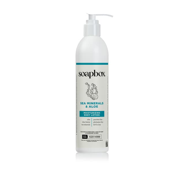 Soapbox Sea Minerals & Aloe Lotion (12oz, 20/case)