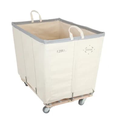 Steele Canvas 12 Bushel Heavy-Duty Permanent Linen Cart