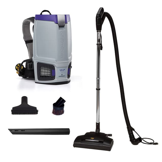 GoFit 6 PH, 6 qt. Backpack Vacuum w/ Commercial Power Nozzle Kit | ProTeam