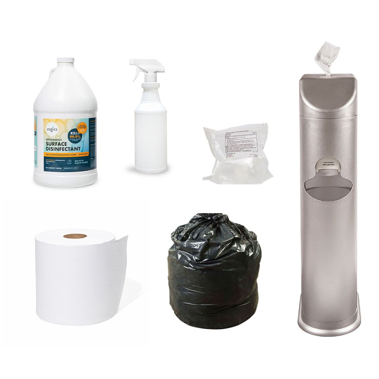 All-In-One Dry Wipes Disinfection Starter Kit