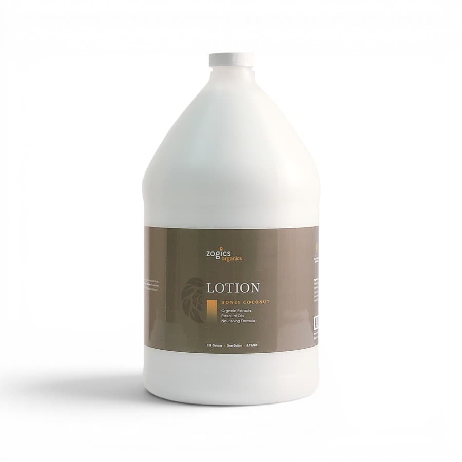 Zogics Organics Honey Coconut Lotion (1 Gallon)