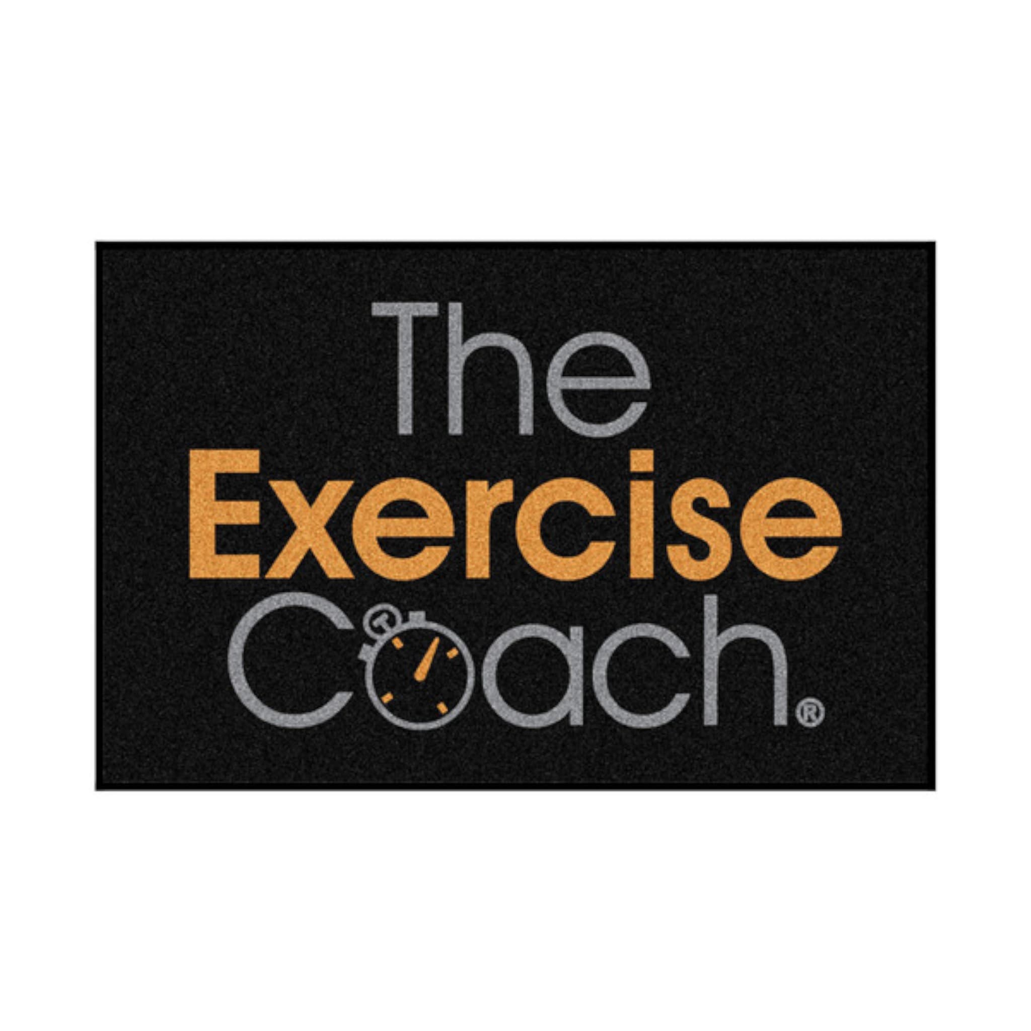 Exercise Coach Logo Welcome Mat, 2-Pack | Guardian Floor Protection
