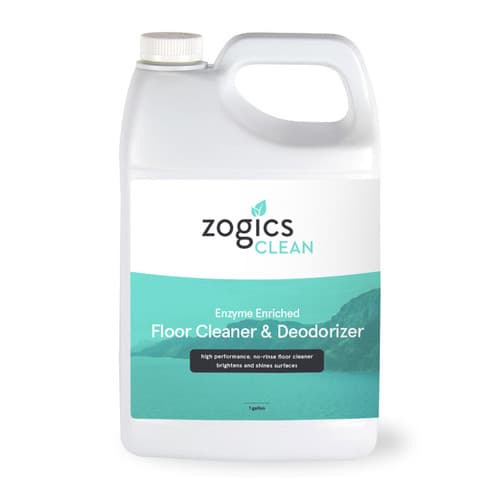 Zogics Enzyme Enriched Floor Cleaner & Deodorizer (1 Gallon or Case of 4)
