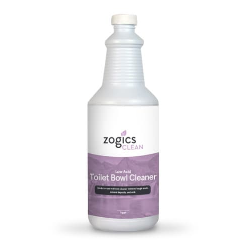 Zogics Low Acid Toilet Bowl Cleaner (32 oz or Case of 12)