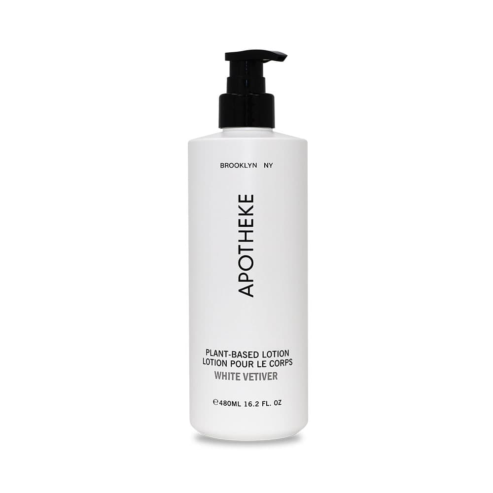 Apotheke White Vetiver Body Lotion, 16.2 oz Refillable Bottle