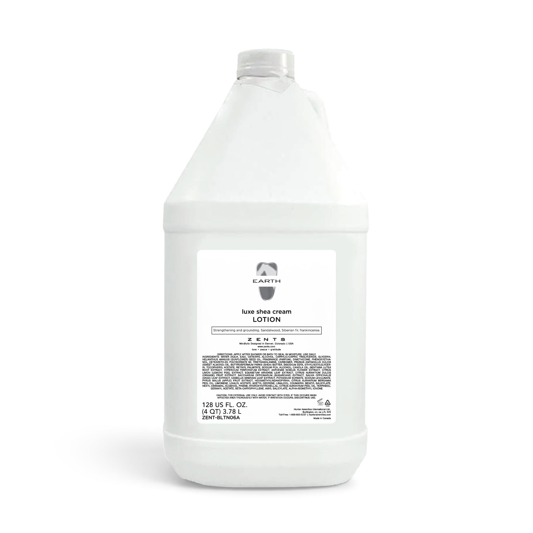 Zents Earth Lotion (1 Gallon)