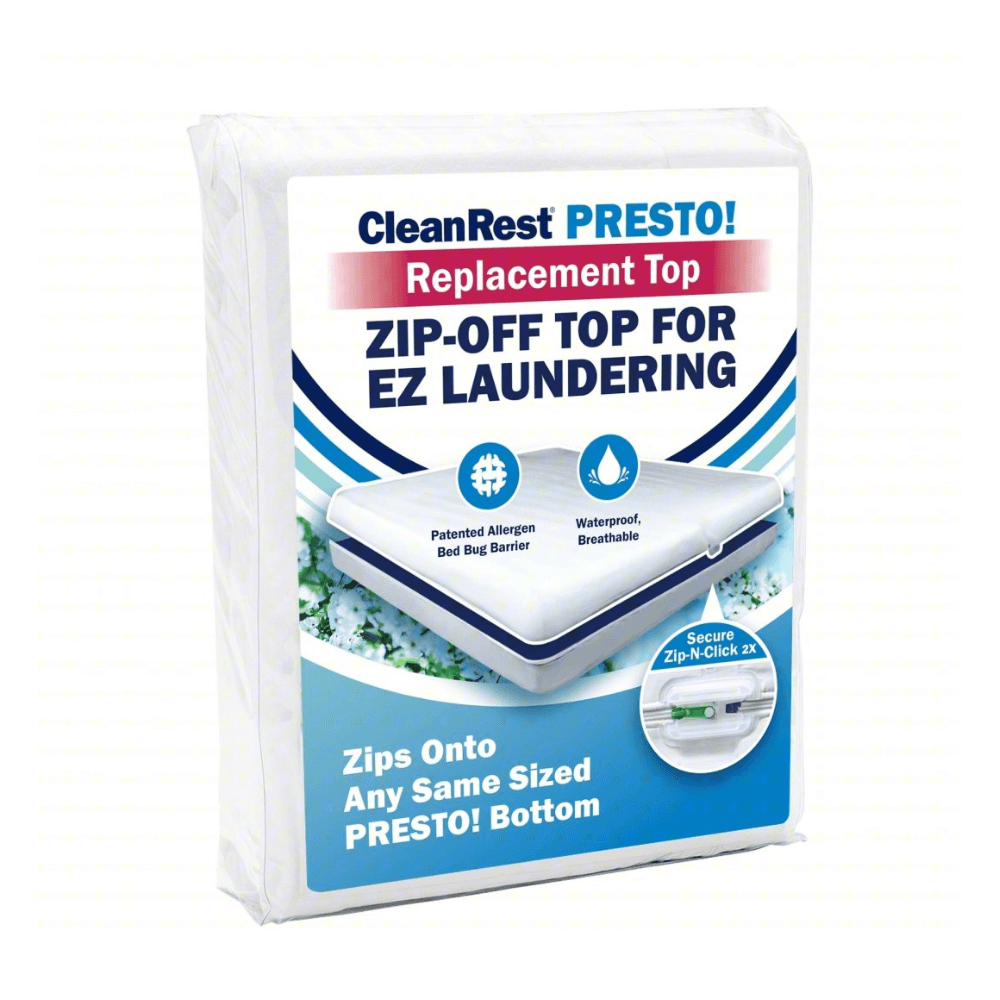 CleanRest Fitted Waterproof Mattress Protector (Case/4)