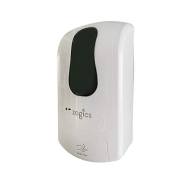 Zogics Wall-Mounted Touch-Free Automatic Hand Sanitizer Gel Refillable Dispenser