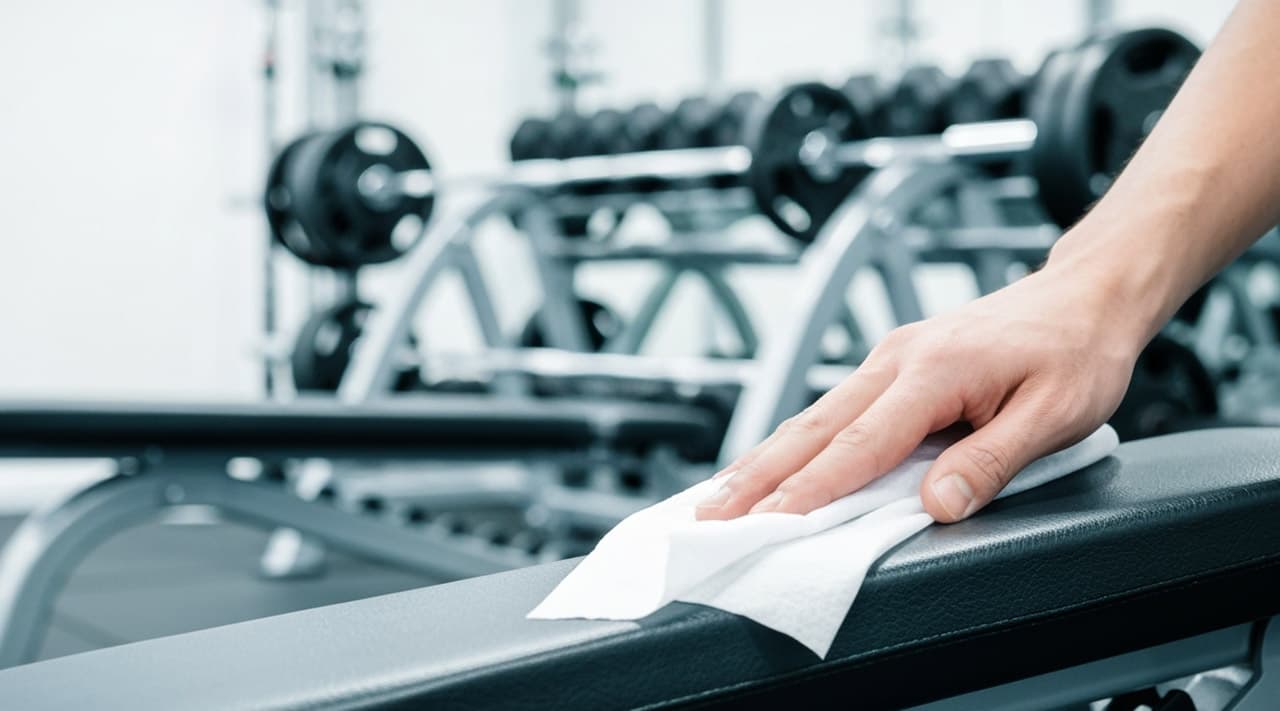 Why Professional-Grade Wipes Are Essential for High-Traffic Fitness Facilities
