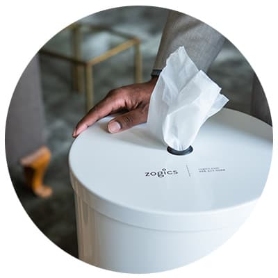 zogics wipe dispenser