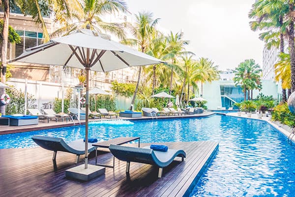 Resort pool