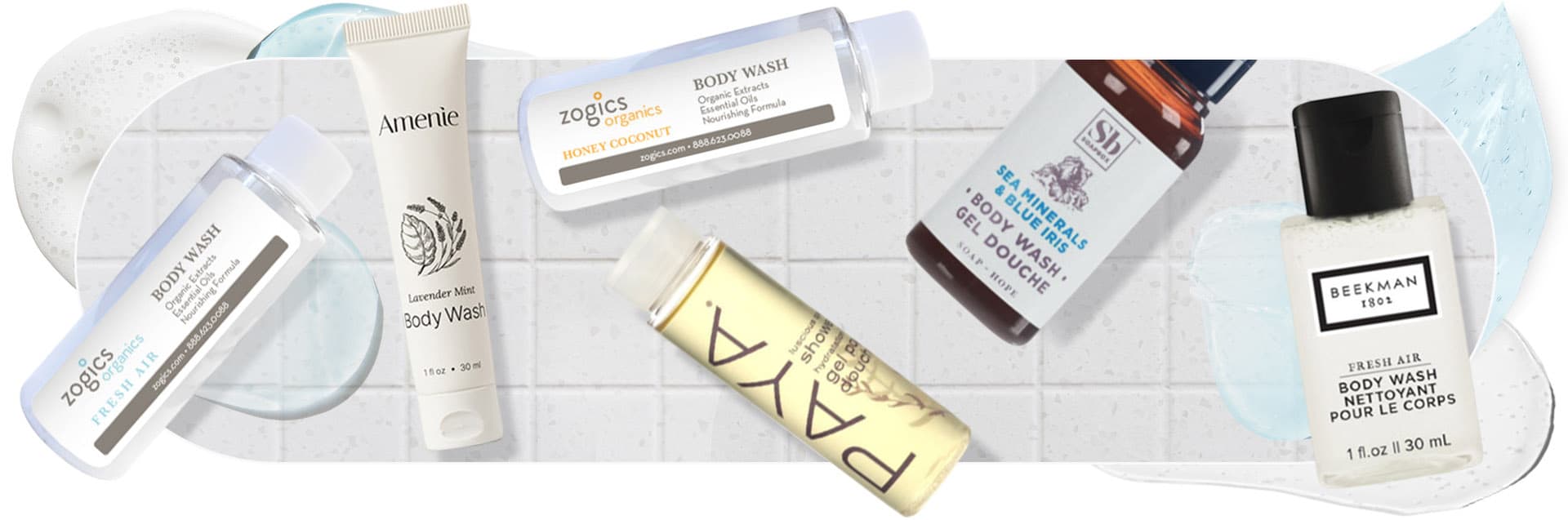 Free bath and body samples