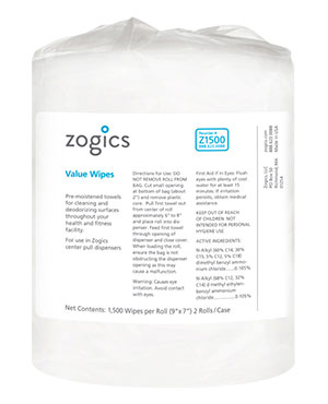 Zogics Value Wipes