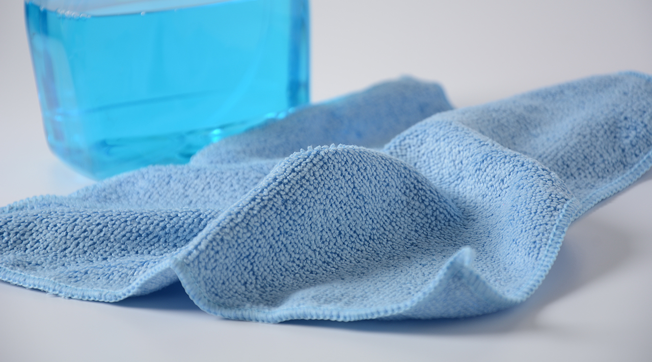 Microfiber cloth cleaning guide